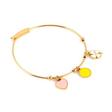 2pcs Stainless Steel Bracelet Open Bangles for Jewelry Making