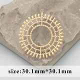 316L Stainless Steel Charms with Zircons for DIY Jewelry Making, 2pcs/lot