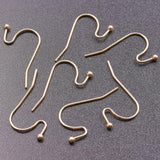20pcs Stainless Steel Ear Hooks for DIY Jewelry Making Women/Men Earrings