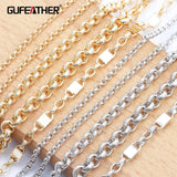 DIY Chain 18k Rhodium Plated Copper Jewelry Accessories