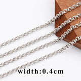 DIY Chain 18k Rhodium Plated Copper Jewelry Accessories