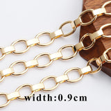 DIY Chain 18k Rhodium Plated Copper Jewelry Accessories