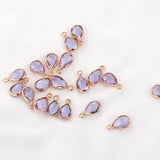 10PCS Multicolor Glass Charms Pendant for Jewelry Making