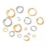 Stainless Steel Jump Rings for Jewelry Making DIY