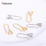 14k Plated Brass Hypoallergenic Earring Hooks for DIY Earring Making Crafts