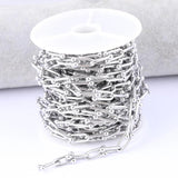1.05m Stainless Steel Ball Link Chains for Jewelry Making DIY