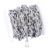 1.05m Stainless Steel Ball Link Chains for Jewelry Making DIY
