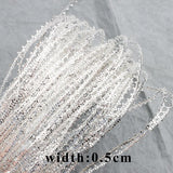 18k Plated Copper Jewelry Accessories DIY Charms Pendants 2m/Lot