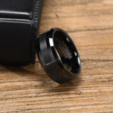 Men's Tungsten Rings Silver High Jewelry Size 7-12