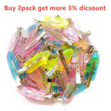 Colorful Glitter Hairpins Transparent Hair Clip DIY Jewelry Girls Accessories