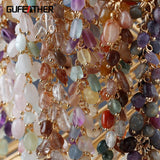18k Plated Nickel Free Jewelry Accessories with Natural Stone