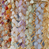 18k Plated Nickel Free Jewelry Accessories with Natural Stone