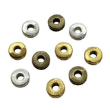 50pcs 3*6mm Spacer Beads for Jewelry Making DIY Alloy Accessories