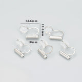 18k Plated Copper Nickel-Free Jewelry Accessories - 10pcs/lot