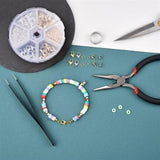 Alloy Jewelry Findings Set Lobster Clasp Jump Rings Extended Chain DIY Kit