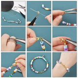 Alloy Jewelry Findings Set Lobster Clasp Jump Rings Extended Chain DIY Kit