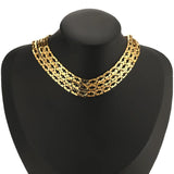 1m Stainless Steel Double-layer Hollow Cross Chain for DIY Necklaces