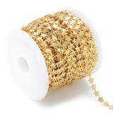 1m 18k Stainless Steel 8mm Star Chains for Jewelry Making DIY