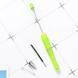 Kovict 200-2000Pcs DIY Bead Pen Refills Black/Blue Ink Writing Supplies
