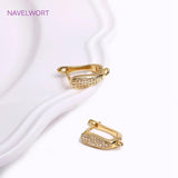 18K Plated Hoop Earring Hooks, DIY Jewellery Making Supplies