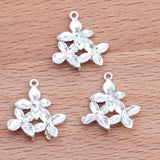 18k Plated Copper DIY Pendant Earrings 10pcs/lot