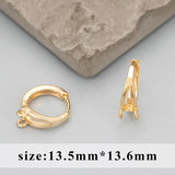 18k Rhodium Plated Jewelry Making Clasp Hooks 10pcs/lot