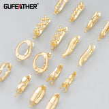 18k Rhodium Plated Jewelry Making Clasp Hooks 10pcs/lot