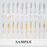 18k Rhodium Plated Jewelry Making Clasp Hooks 10pcs/lot