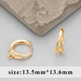 18k Rhodium Plated Jewelry Making Clasp Hooks 10pcs/lot