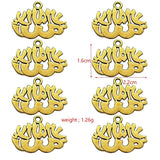 Arab Religious Meditation Pendant DIY Rosary Tag Muslim Islam Accessories
