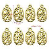 Arab Religious Meditation Pendant DIY Rosary Tag Muslim Islam Accessories