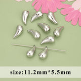 18k Rhodium Plated Jewelry Findings, 10pcs/lot
