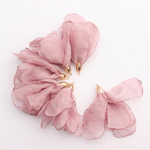 10pcs Copper Flower Charms for DIY Earrings