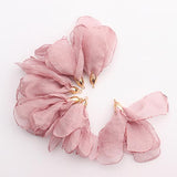 10pcs Copper Flower Charms for DIY Earrings