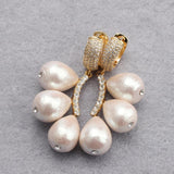 18k Rhodium Plated Copper Jewelry Accessories