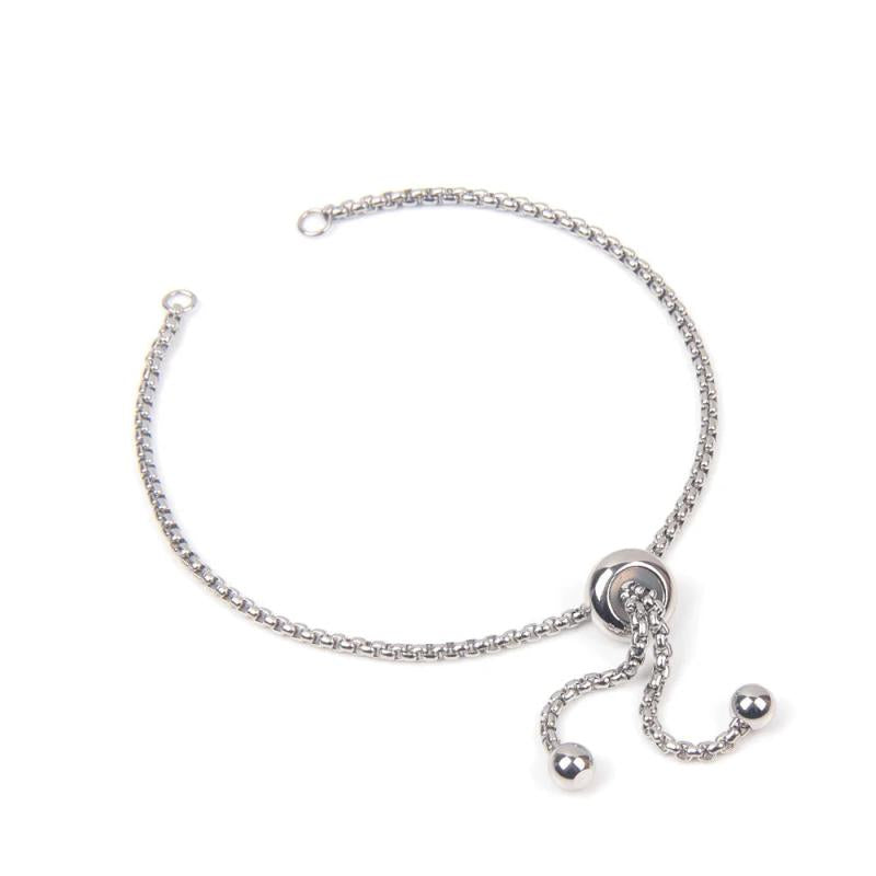 Stainless Steel Adjustable Boho Bracelets Chains Connectors for DIY Jewelry