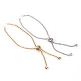 Stainless Steel Adjustable Boho Bracelets Chains Connectors for DIY Jewelry