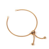 Stainless Steel Adjustable Boho Bracelets Chains Connectors for DIY Jewelry