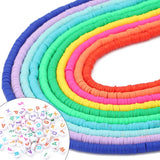 12 Soft Clay Accessories Set, Mixed Series, DIY Necklace, Bracelet