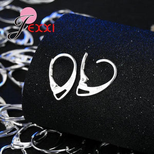 100 Pcs 925 Sterling Silver Hooks Ear Wire Earrings Findings DIY Jewelry Accesso