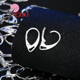 100 Pcs 925 Sterling Silver Hooks Ear Wire Earrings Findings DIY Jewelry Accesso