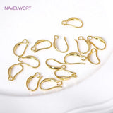18K Plated Ear Wire Earring Hooks for DIY Earrings Making Supplies