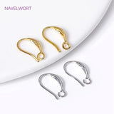 18K Plated Ear Wire Earring Hooks for DIY Earrings Making Supplies