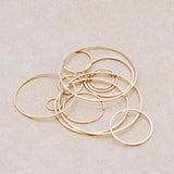 50pcs Copper KC Round Jewelry Pendants DIY Making&Finding