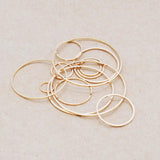 50pcs Copper KC Round Jewelry Pendants DIY Making&Finding