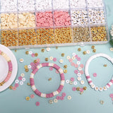 Boho Clay Beads Bracelet Kit Friendship Bracelet Making