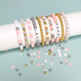 Boho Clay Beads Bracelet Kit Friendship Bracelet Making