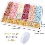 Boho Clay Beads Bracelet Kit DIY Jewelry Making for Women