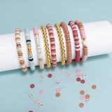 Boho Clay Beads Bracelet Kit DIY Jewelry Making for Women