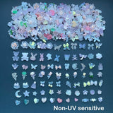 UV Sensitive Resin Charms Color-Changing Craft Supplies